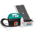 Kit électrificateur Mobil Power AD 2000 digital avec panneau solaire 18W