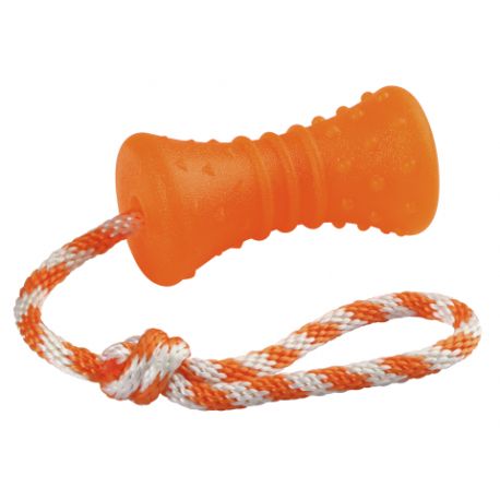 Os et corde ToyFastic, orange, 12,5xD:7cm