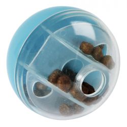 Snackball pour chat D: 5 cm, bleu