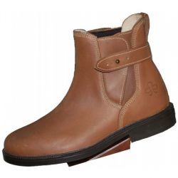 Boots Charles de Nevel Justin, cuir